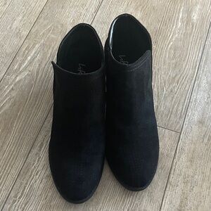 Life Stride Black Ankle Booties